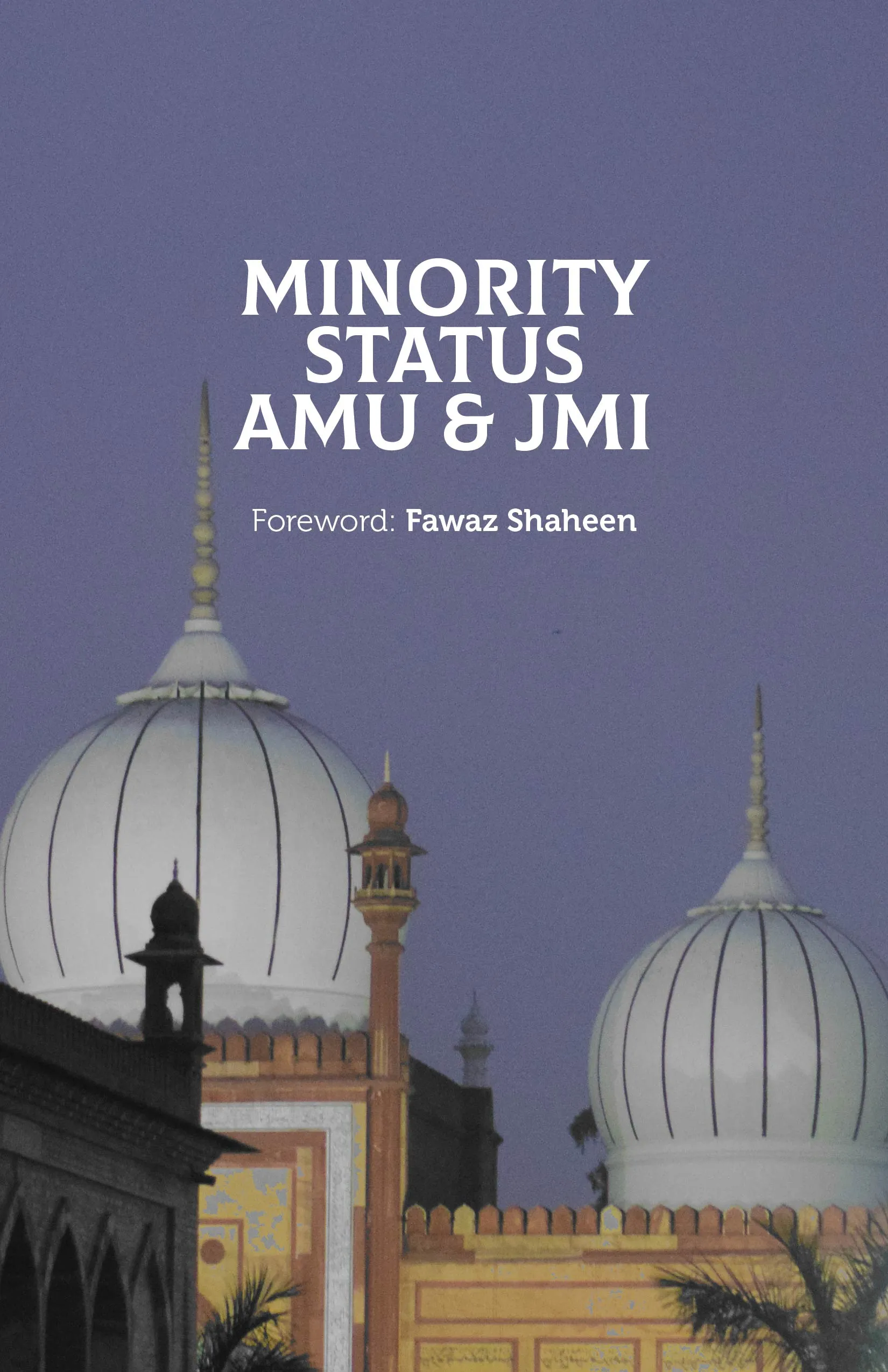Minority Status AMU and JMI book cover