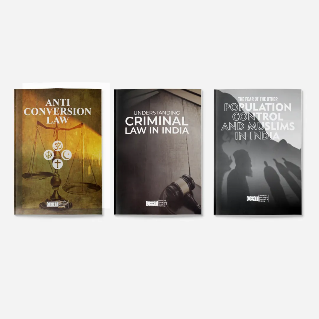 Anti Conversion Law, Understanding Criminal Law in India, Population Control & Muslims in India book cover